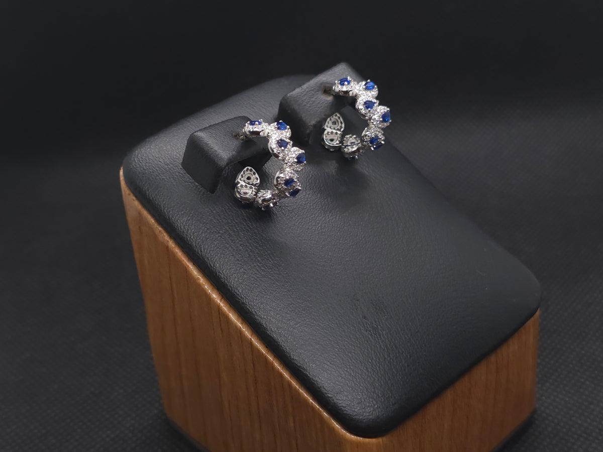 Sapphire Bloom Drop