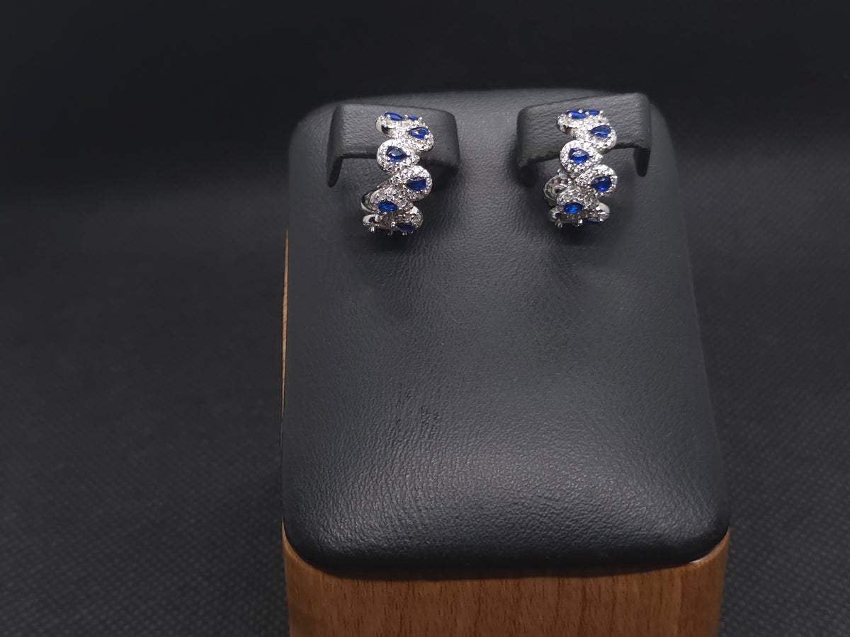 Sapphire Bloom Drop