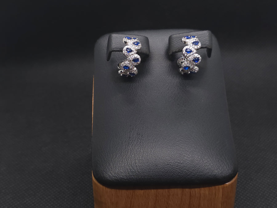 Sapphire Bloom Drop
