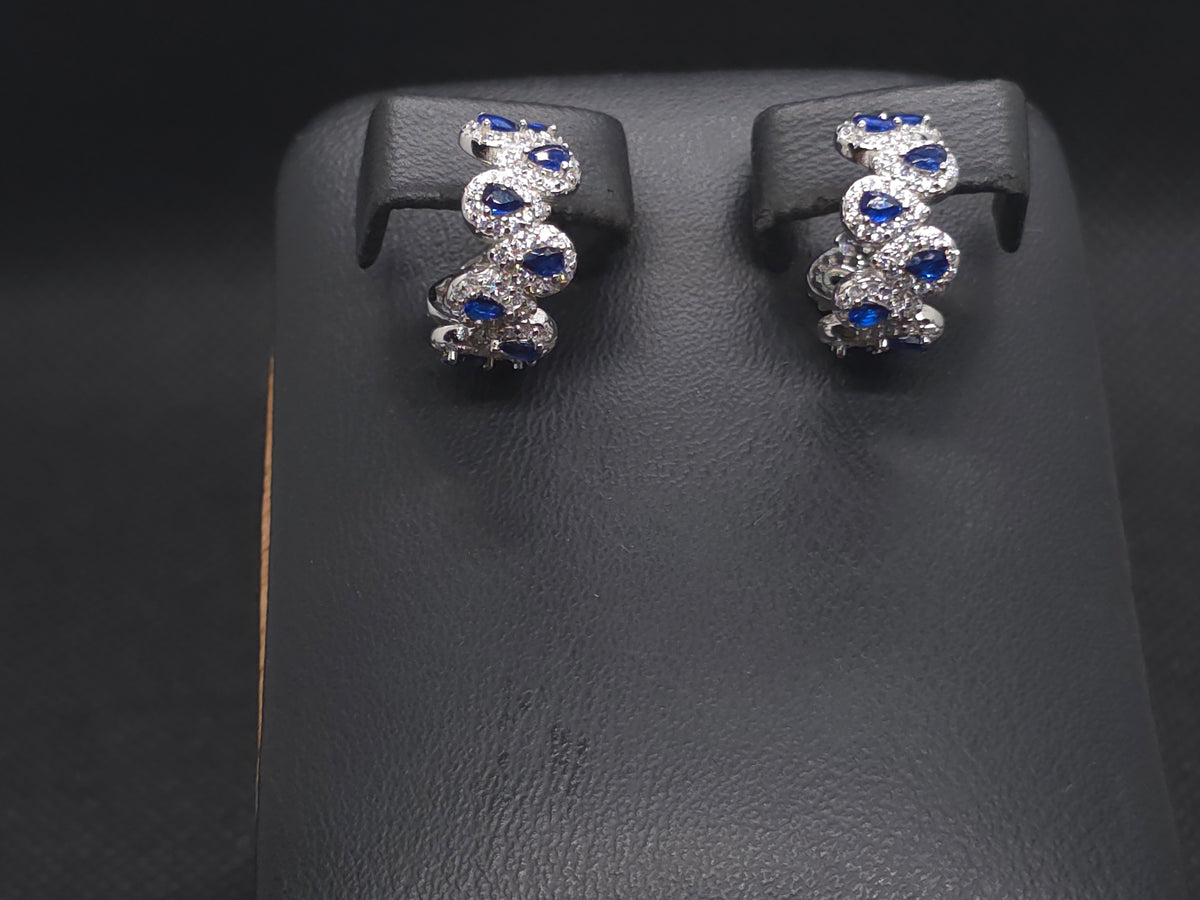 Sapphire Bloom Drop
