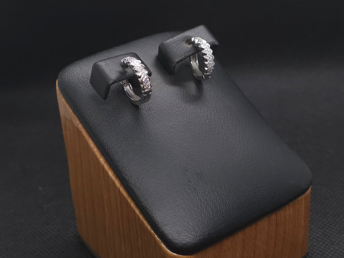 Crystal Embrace Huggie